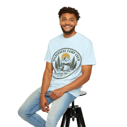 Wilderness Camp Crew Savannah GA Comfort Colors Tee