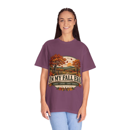 In My Fall Era Autumn Comfort Colors Graphic T-Shirt