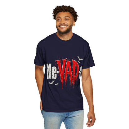 Nevada Horror Drip Halloween Comfort Colors T-Shirt