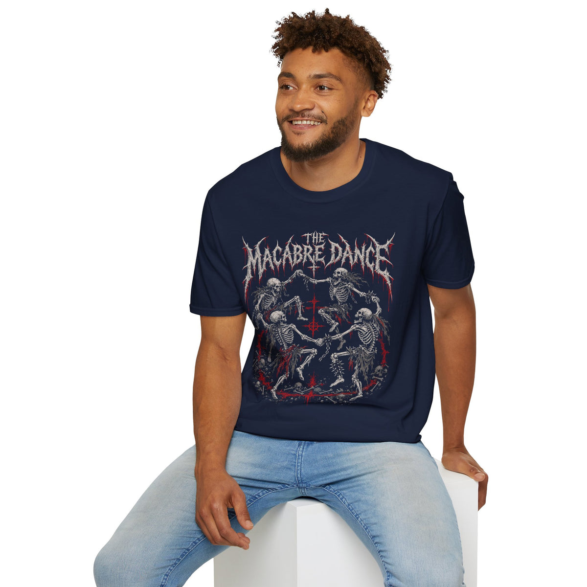 Brutal Metal Mosh Pit Skeletons T-Shirt