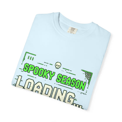 Spooky Season Loading Gamer Halloween Comfort Colors Tee