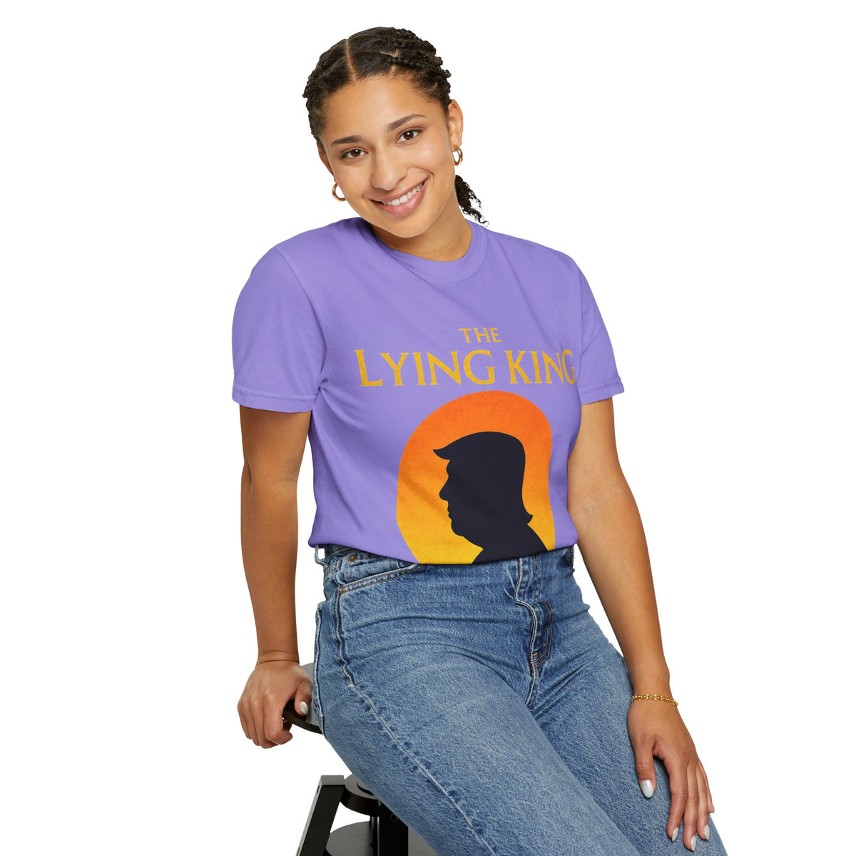 The Lying King Political Satire Comfort Colors T-Shirt