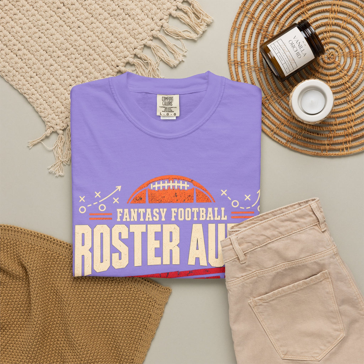 Fantasy Football Roster Audit Failed 2026 Comfort Colors Tee
