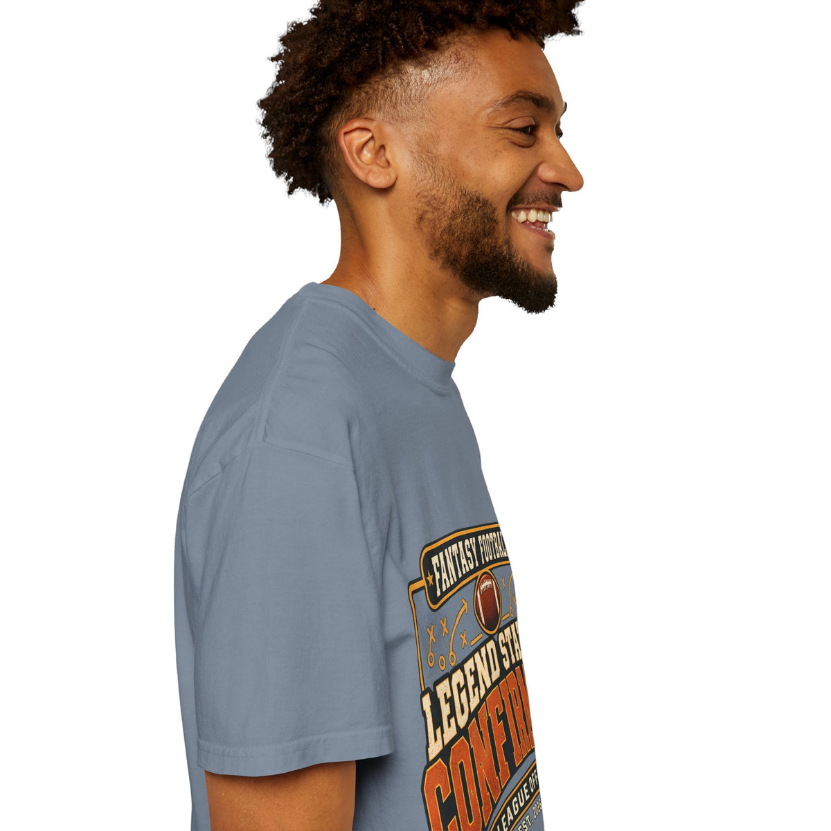 Fantasy Football Legend Status Confirmed Comfort Colors Tee