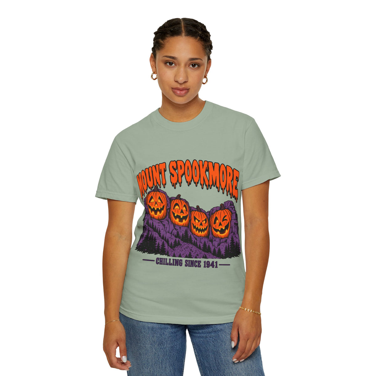 Mount Spookmore Halloween Comfort Colors T-Shirt