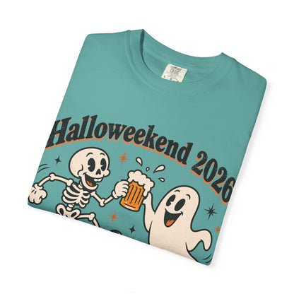 Halloweekend 2026 Boos & Booze Comfort Colors Tee