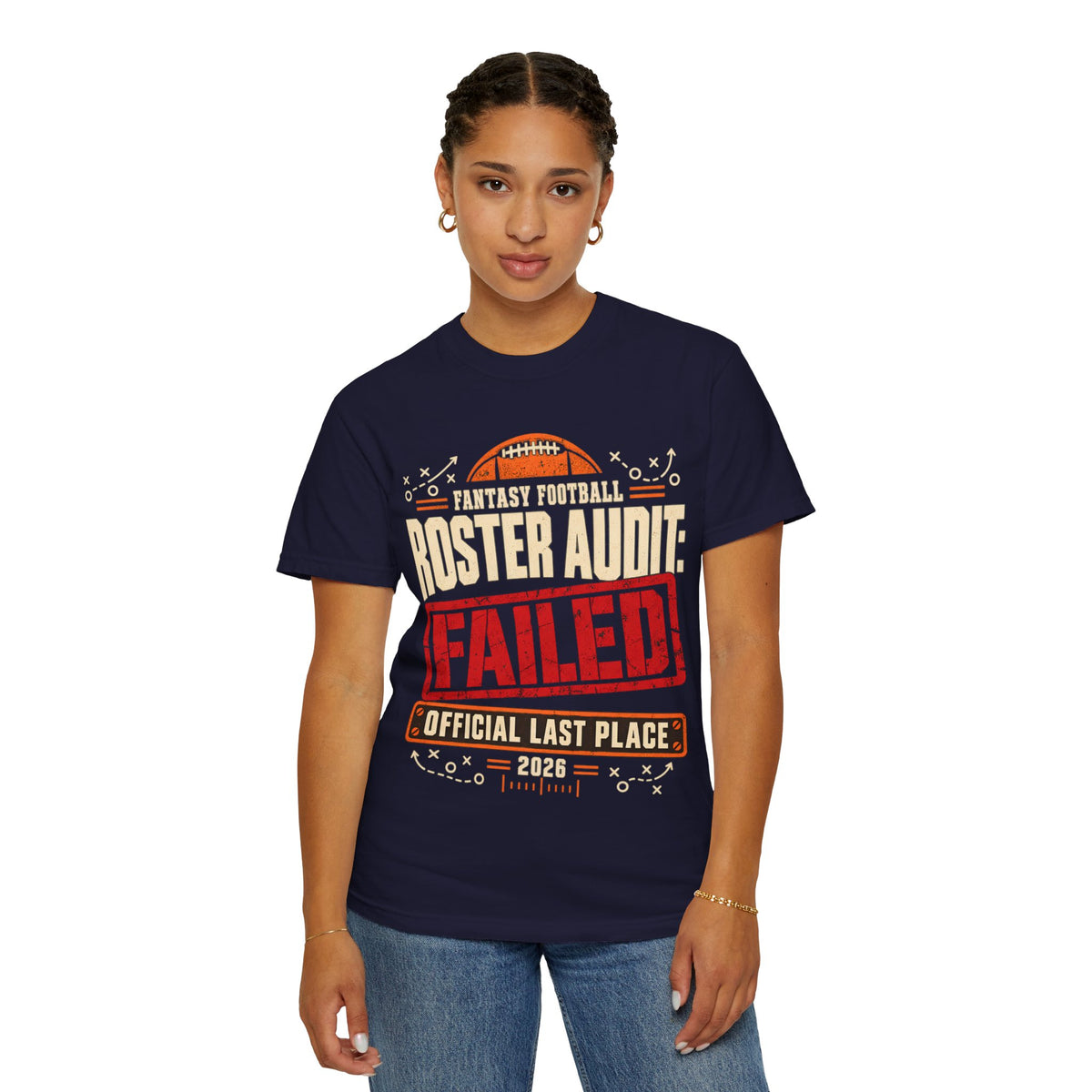 Fantasy Football Roster Audit Failed 2026 Comfort Colors Tee