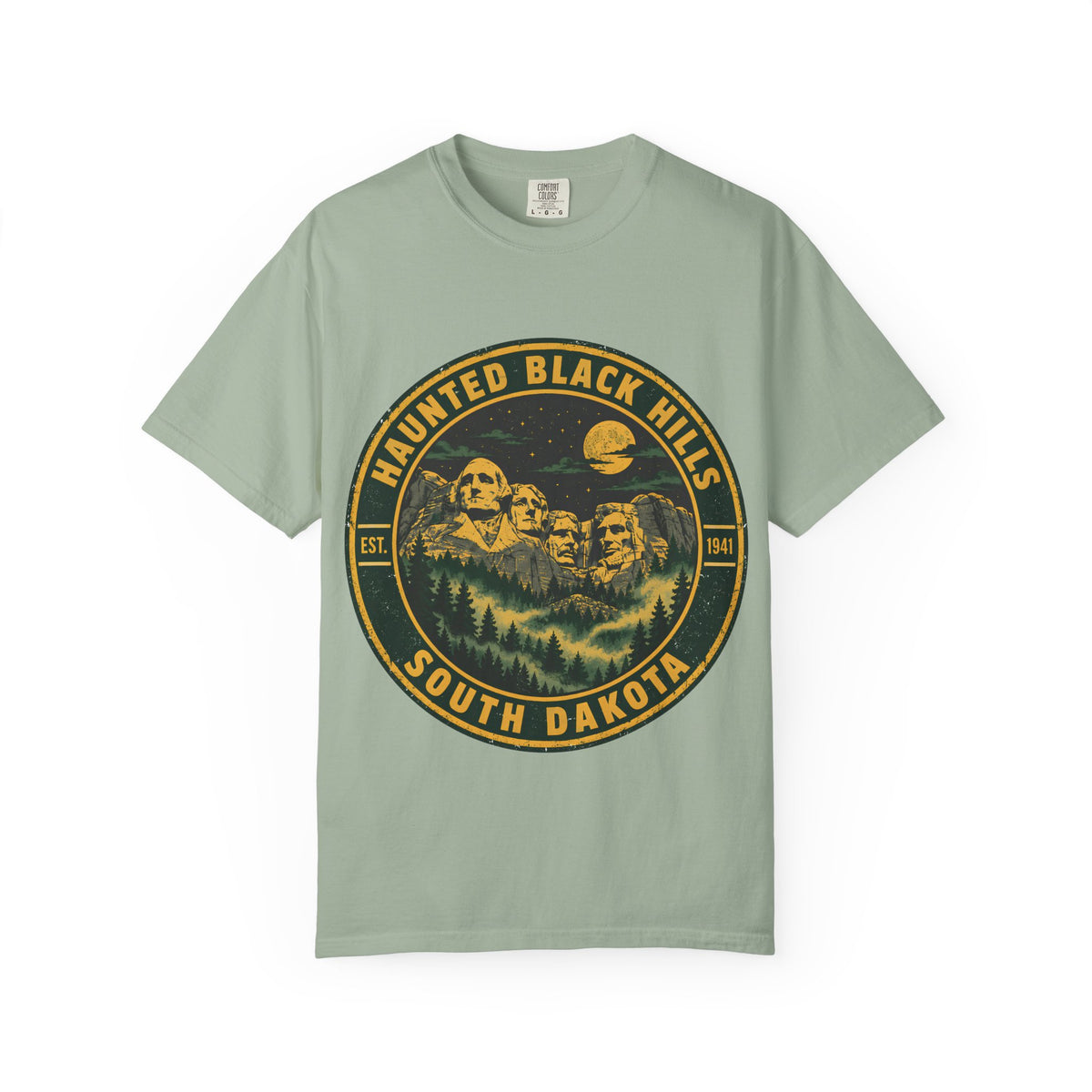Haunted Black Hills South Dakota Comfort Colors T-Shirt