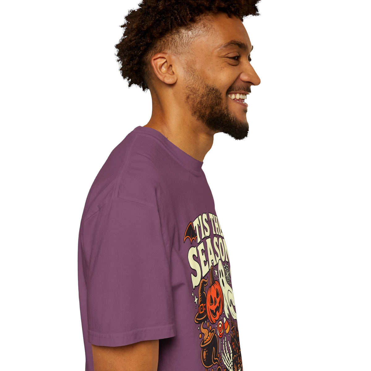 Tis the Season Spooky Halloween Comfort Colors Graphic Tee