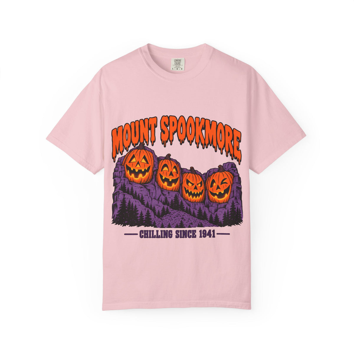 Mount Spookmore Halloween Comfort Colors T-Shirt