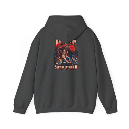 Raccoon City After Midnight Halloween Gildan 18500 Hoodie