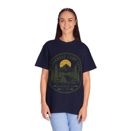 Wilderness Camp Crew Savannah GA Comfort Colors Tee