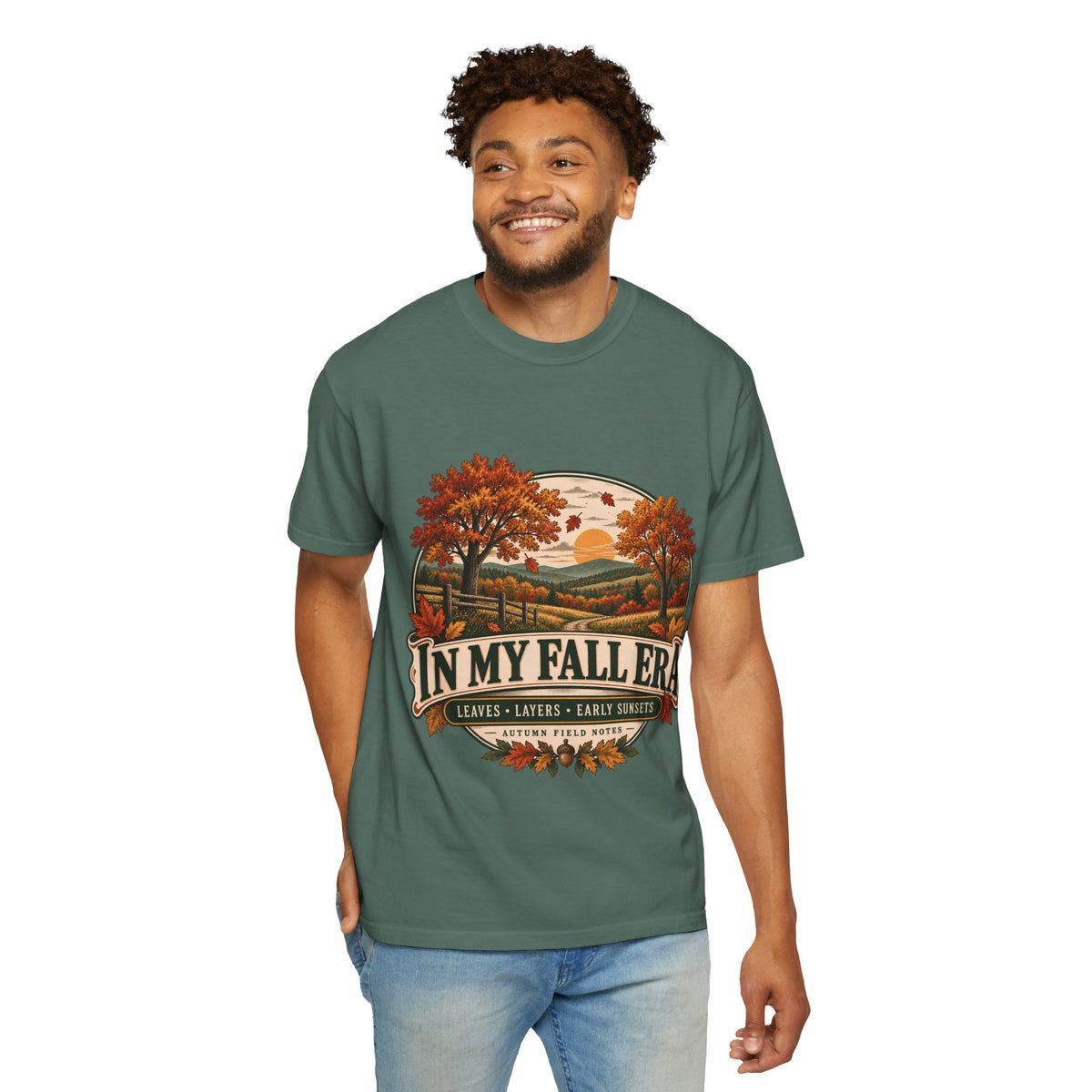 In My Fall Era Autumn Comfort Colors Graphic T-Shirt