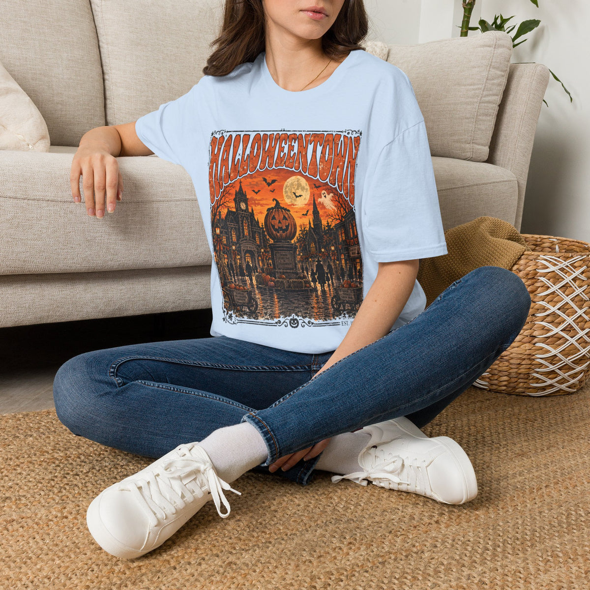 Vintage Halloweentown Est 1998 Graphic T-Shirt