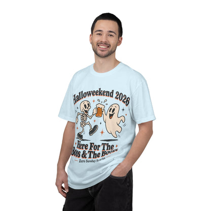 Halloweekend 2026 Boos & Booze Comfort Colors Tee