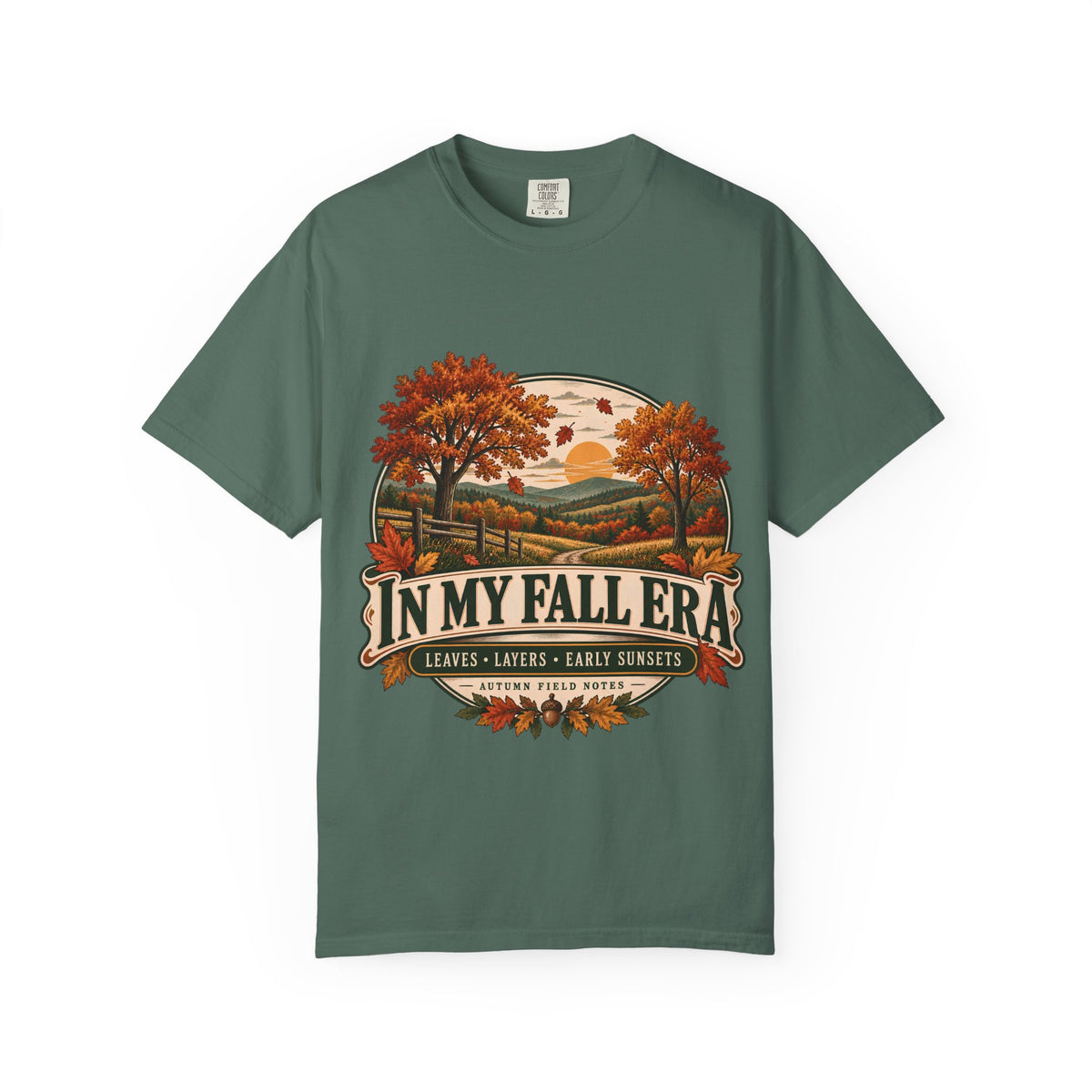 In My Fall Era Autumn Comfort Colors Graphic T-Shirt