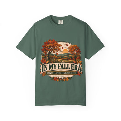In My Fall Era Autumn Comfort Colors Graphic T-Shirt