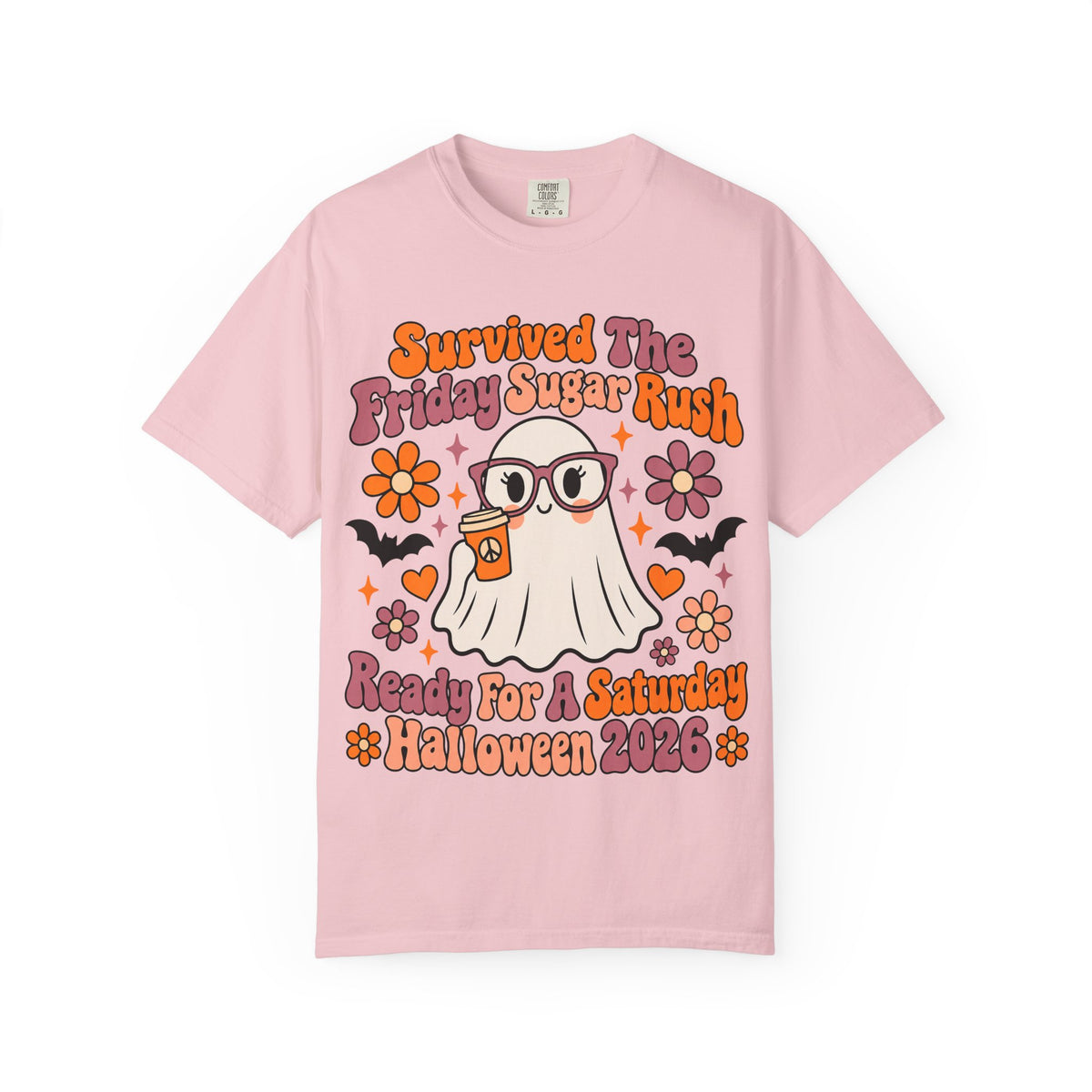 Friday Sugar Rush Halloween 2026 Comfort Colors Tee