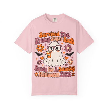 Friday Sugar Rush Halloween 2026 Comfort Colors Tee