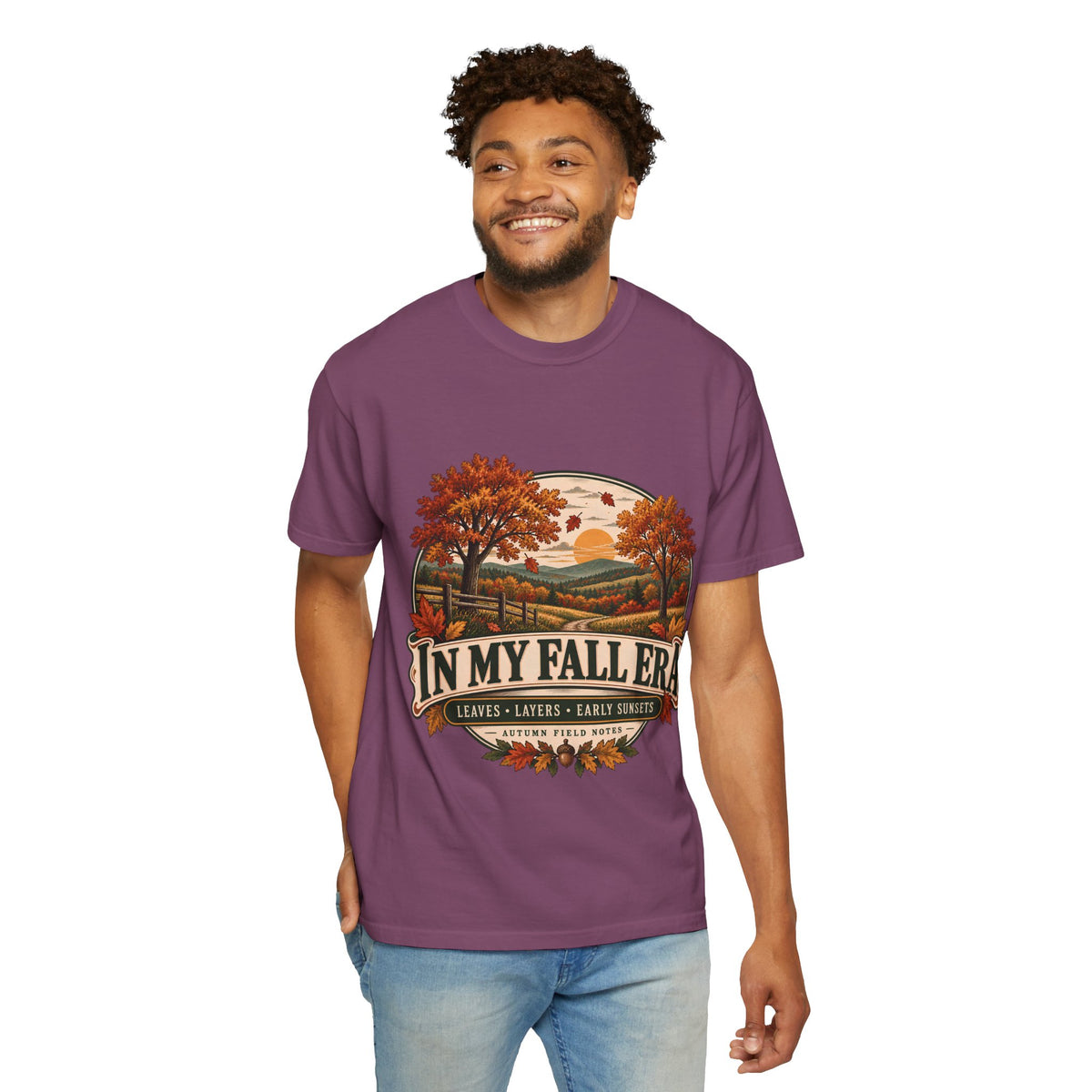 In My Fall Era Autumn Comfort Colors Graphic T-Shirt