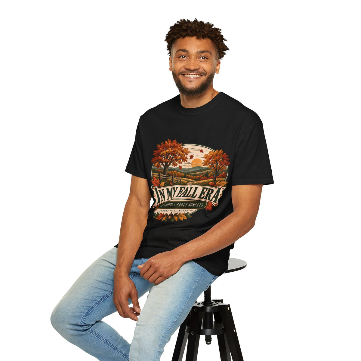 In My Fall Era Autumn Comfort Colors Graphic T-Shirt