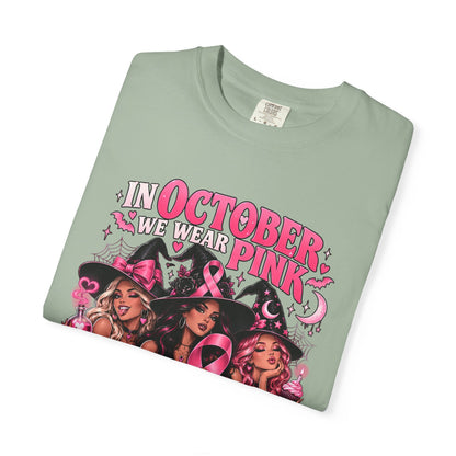 In October We Wear Pink My Coven Fights in Pink Tee