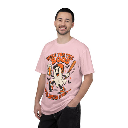 Here for the Boos Baseball Halloween Comfort Colors Tee