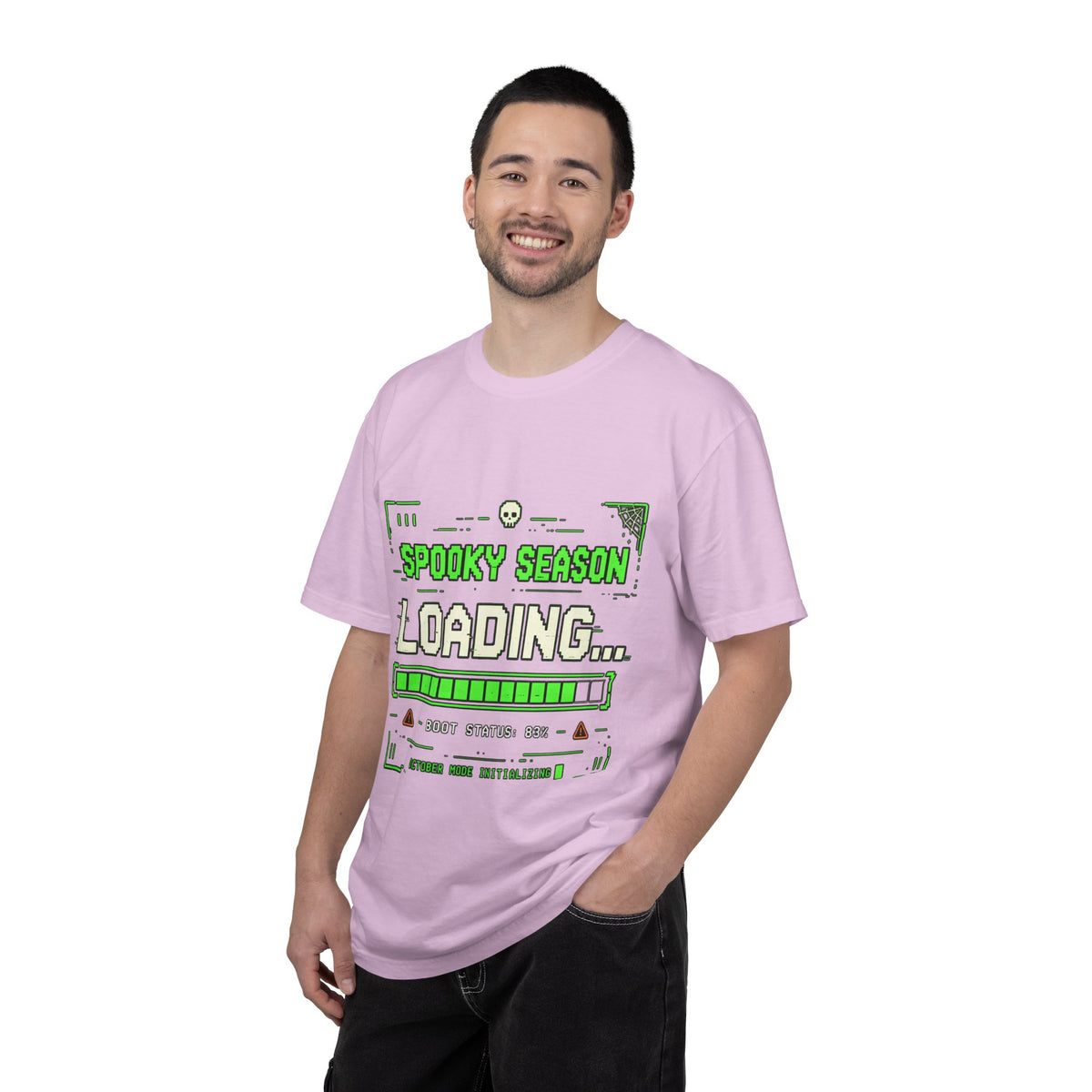 Spooky Season Loading Gamer Halloween Comfort Colors Tee
