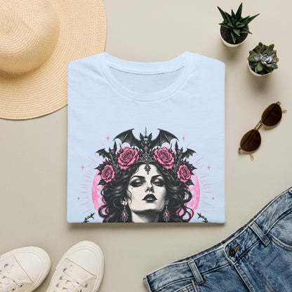 Pink Spooky Queen Pastel Gothic Glamour Witch T-Shirt