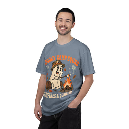Spooky Camp Squad Campfires & Cobwebs Comfort Colors Tee