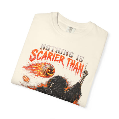 October Baseball Halloween Comfort Colors Graphic T-Shirt