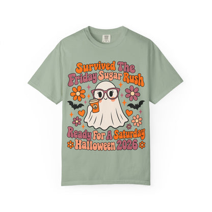Friday Sugar Rush Halloween 2026 Comfort Colors Tee
