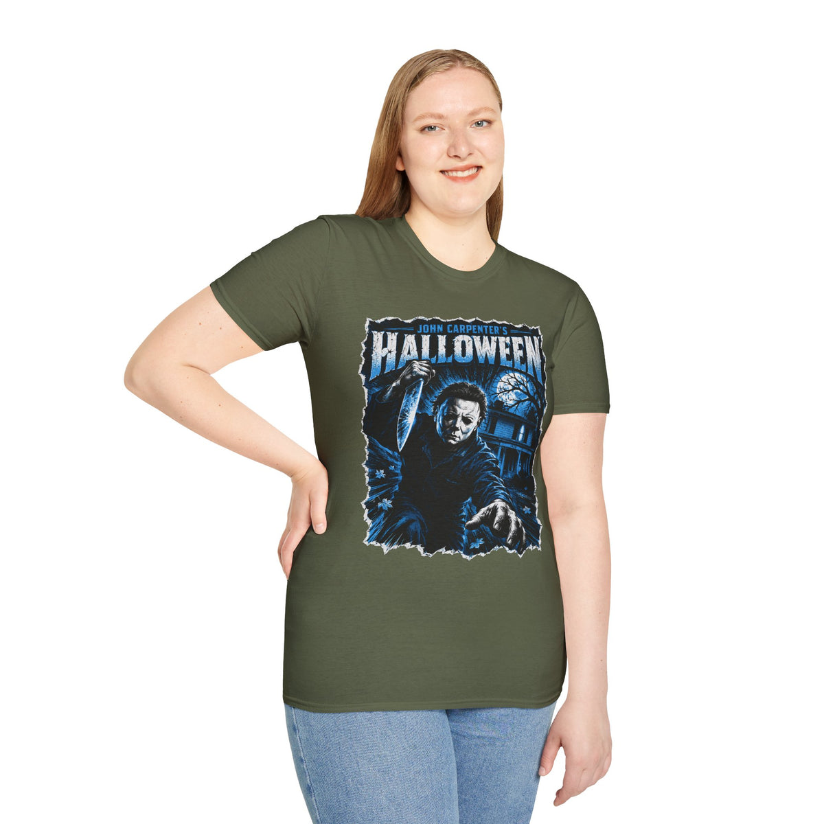 John Carpenter's Halloween Comic Book Style Shirt