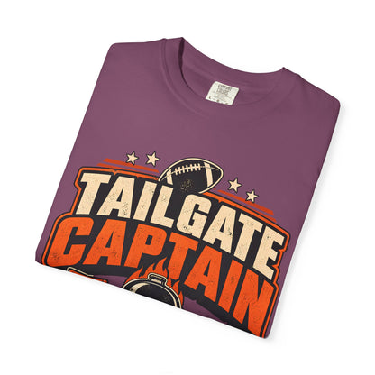 Tailgate Captain Football Game Day Comfort Colors T-Shirt