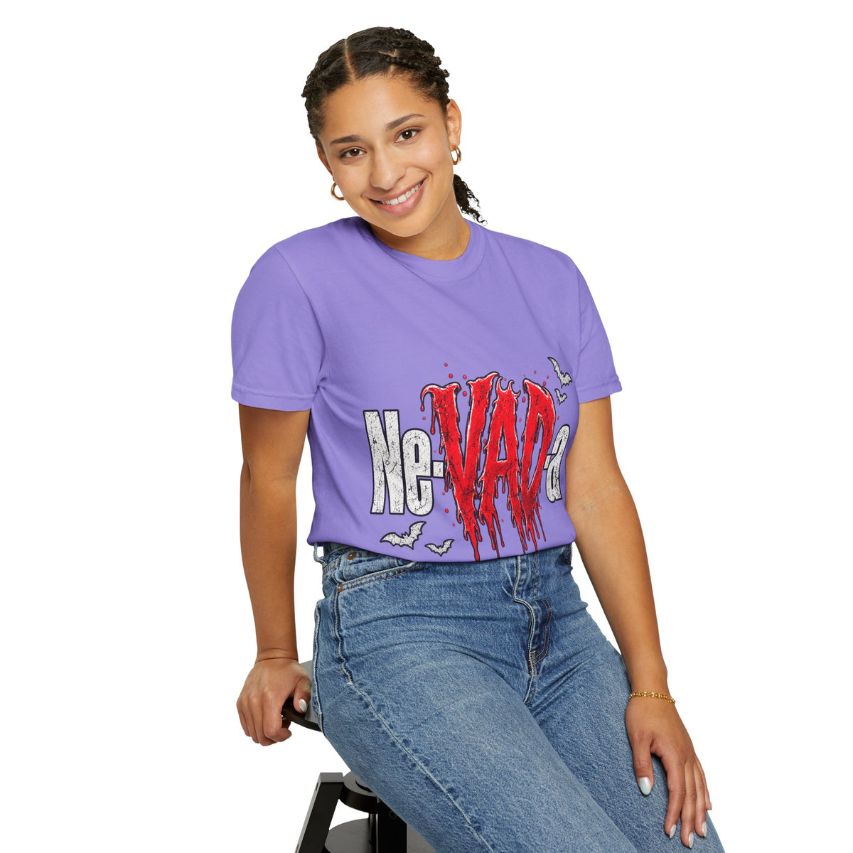 Nevada Horror Drip Halloween Comfort Colors T-Shirt