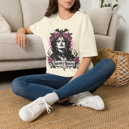 Pink Spooky Queen Pastel Gothic Glamour Witch T-Shirt