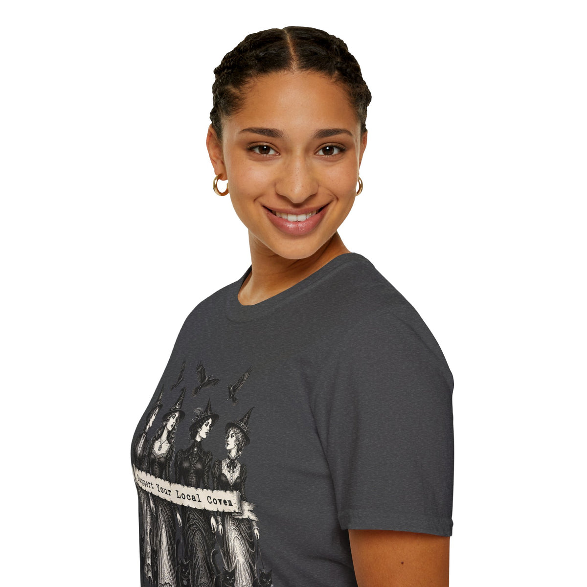 Support Your Local Coven Feminist Witch T-Shirt