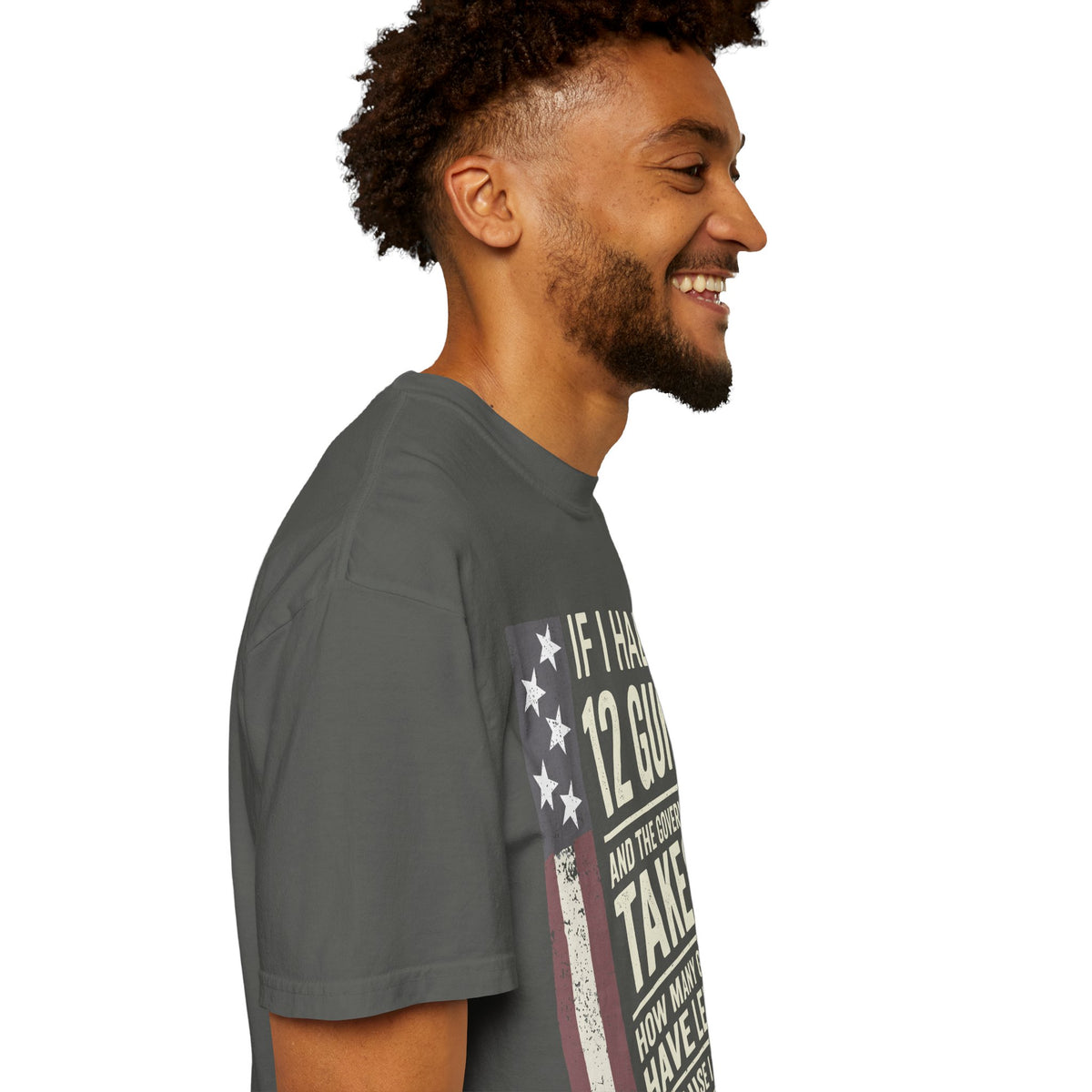 If I Had 12 Guns Funny Gun Math Comfort Colors T-Shirt