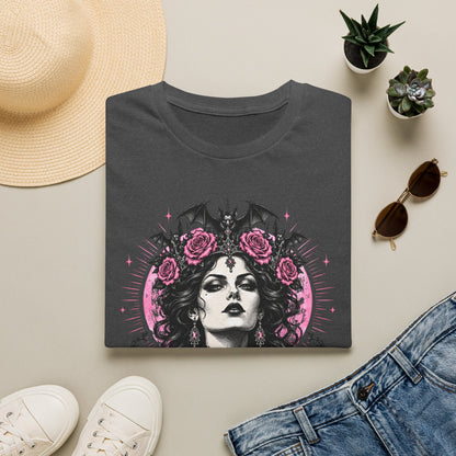 Pink Spooky Queen Pastel Gothic Glamour Witch T-Shirt