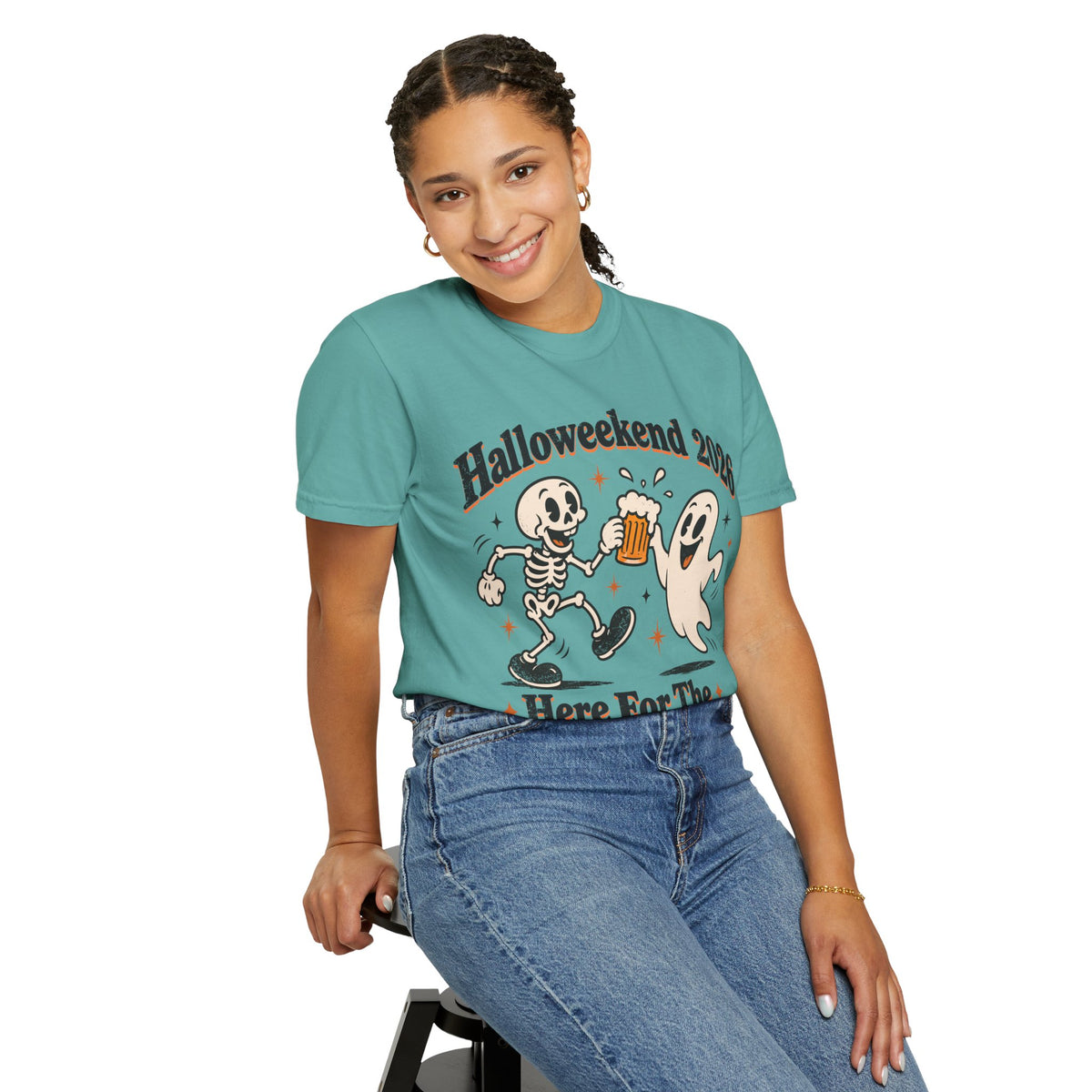 Halloweekend 2026 Boos & Booze Comfort Colors Tee