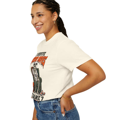 Horror Movies Game 7 Baseball Comfort Colors T-Shirt