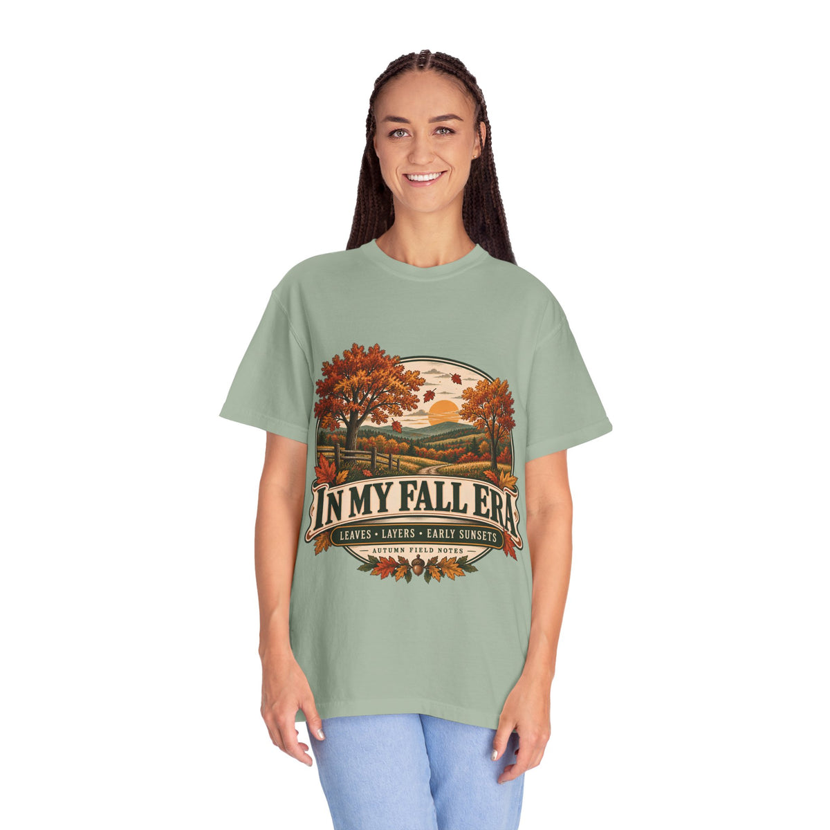 In My Fall Era Autumn Comfort Colors Graphic T-Shirt