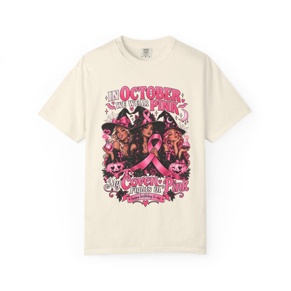 In October We Wear Pink My Coven Fights in Pink Tee