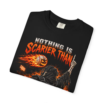 October Baseball Halloween Comfort Colors Graphic T-Shirt
