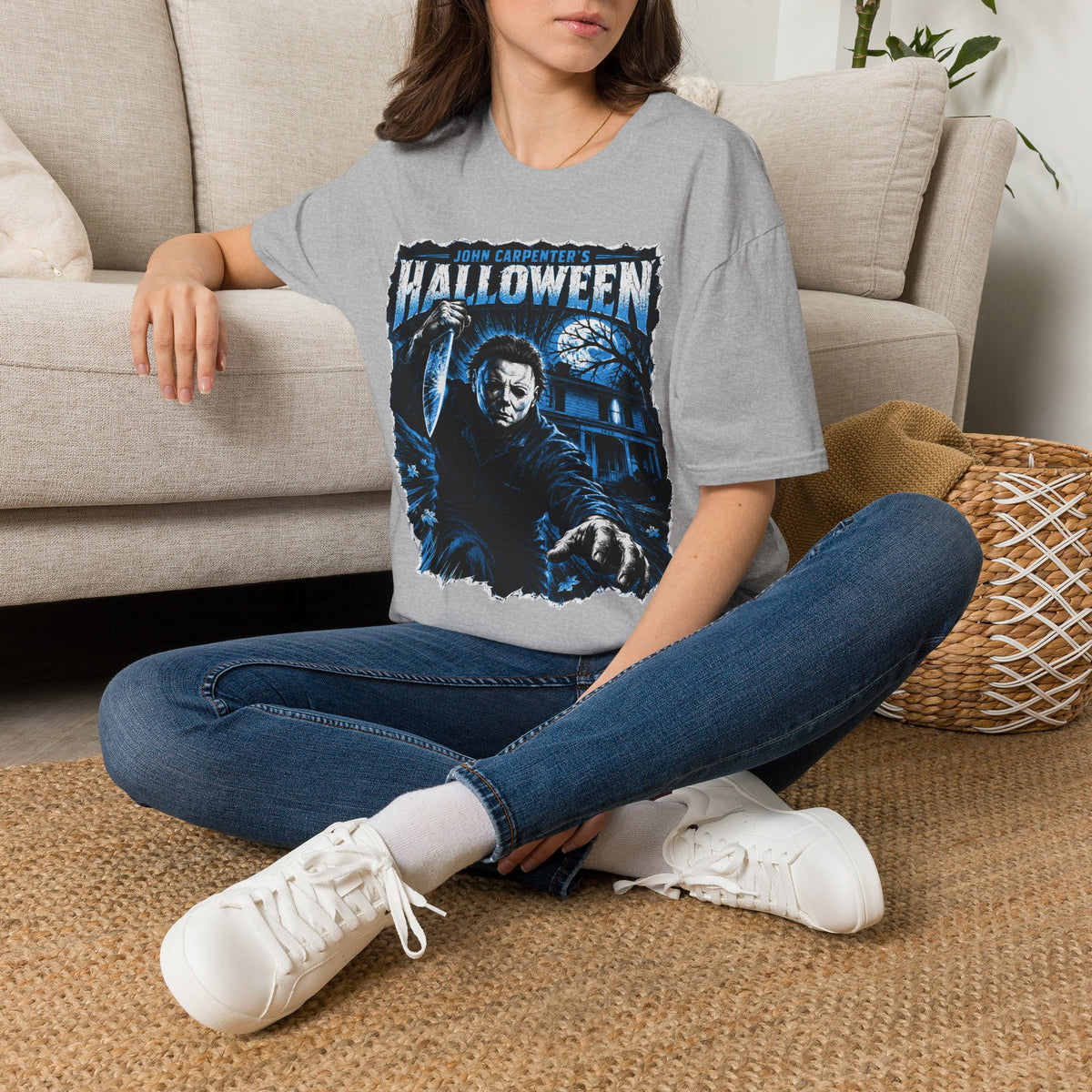 John Carpenter's Halloween Comic Book Style Shirt