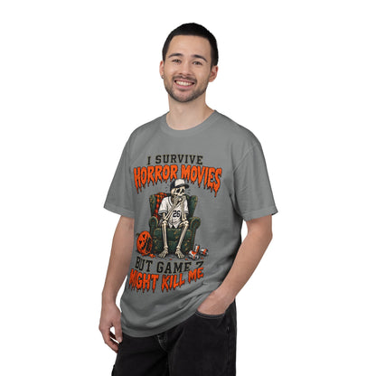 Horror Movies Game 7 Baseball Comfort Colors T-Shirt
