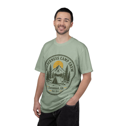 Wilderness Camp Crew Savannah GA Comfort Colors Tee