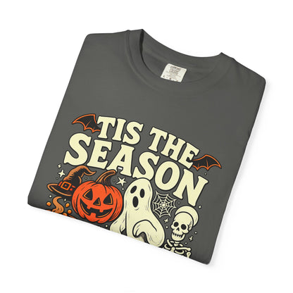 Tis the Season Spooky Halloween Comfort Colors Graphic Tee