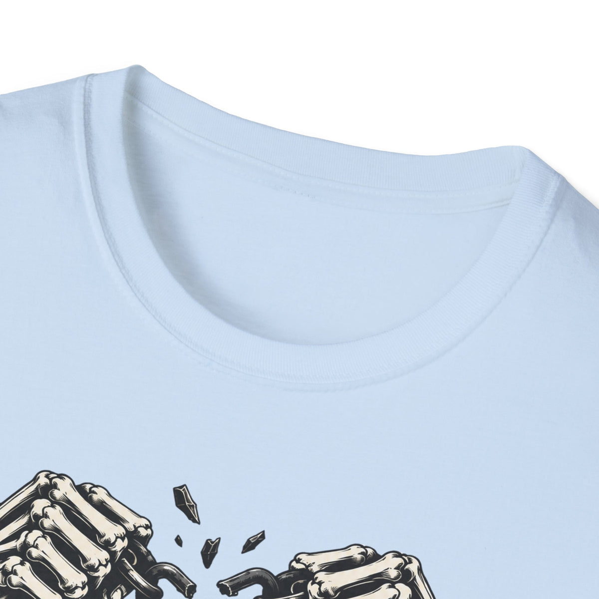The Final Escape 1926 Shirt – Skeleton Chains Hourglass Art Deco Tee