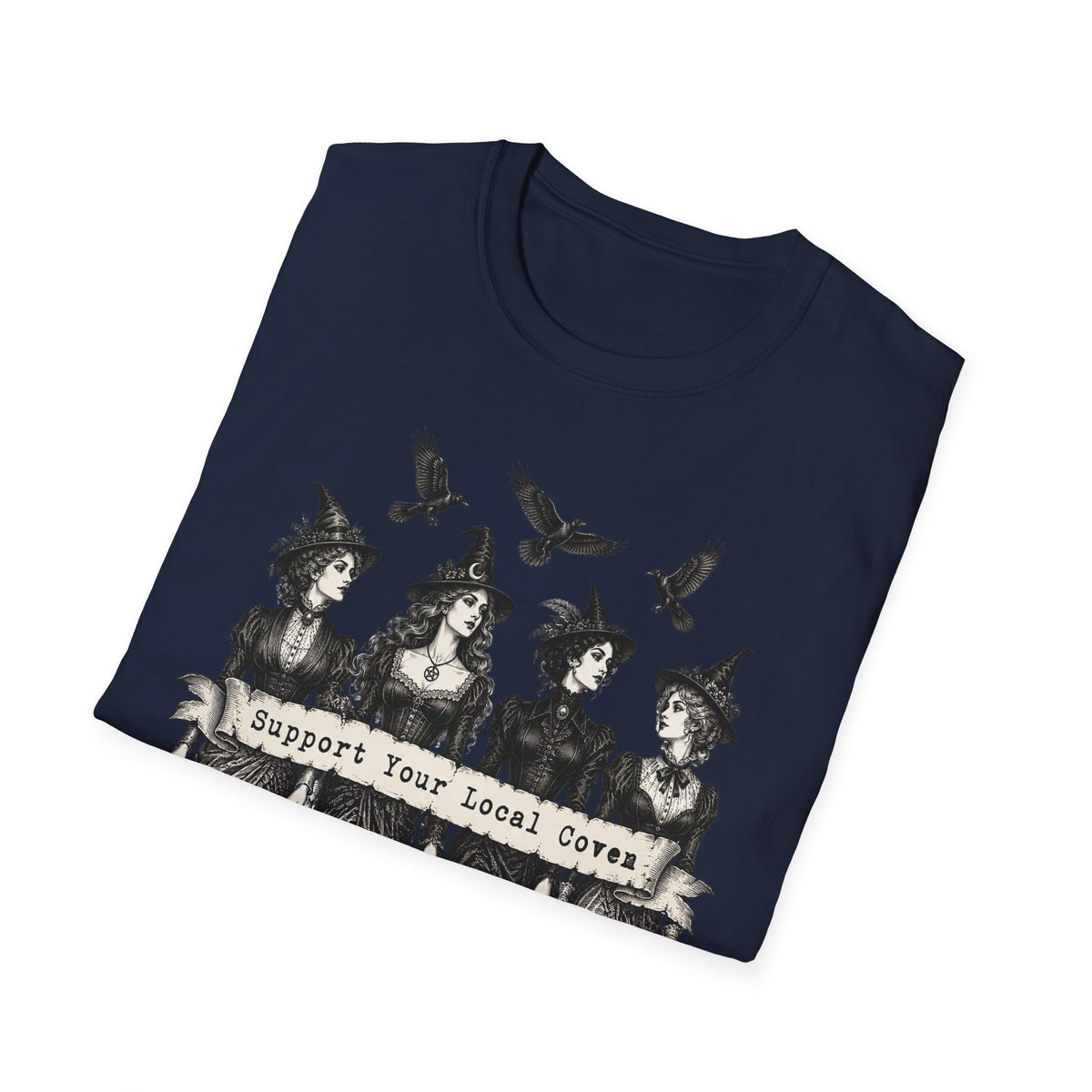 Support Your Local Coven Feminist Witch T-Shirt